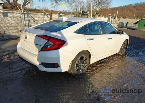 2016 Honda Civic Touring from USA, damaged, VIN 19XFC1F95GE015530
